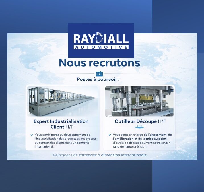 Raydiall Automotive Recrute